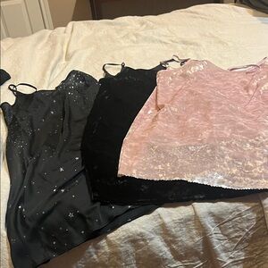 Victoria's Secret slip dresses